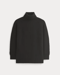 Cocoon Turtleneck in Wool Cashmere
