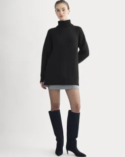 Cocoon Turtleneck in Wool Cashmere