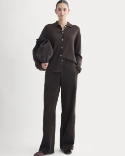 Corduroy Wide-Leg Trouser