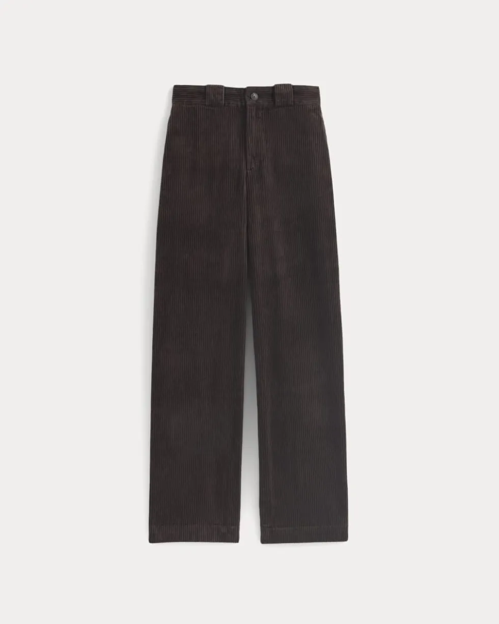 Corduroy Wide-Leg Trouser