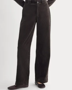 Corduroy Wide-Leg Trouser