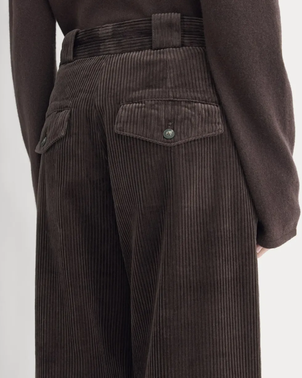 Corduroy Wide-Leg Trouser