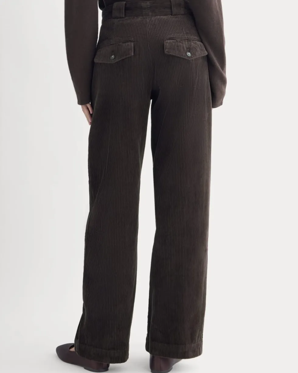 Corduroy Wide-Leg Trouser