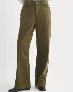 Corduroy Wide-Leg Trouser