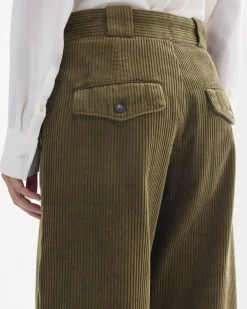 Corduroy Wide-Leg Trouser