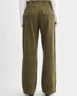 Corduroy Wide-Leg Trouser