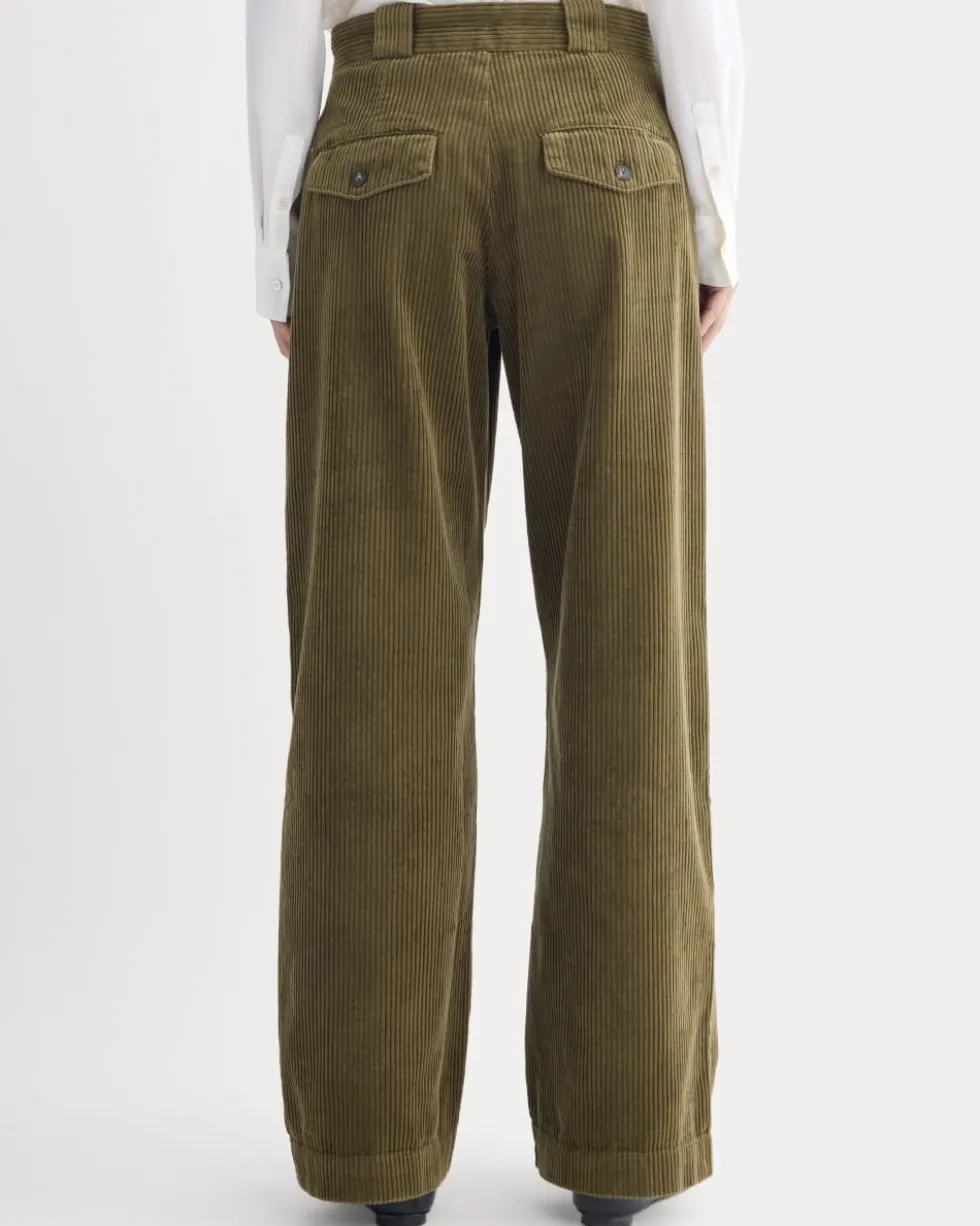 Corduroy Wide-Leg Trouser