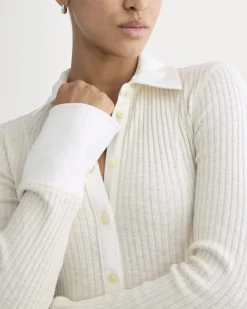Cozy Rib Button-Up