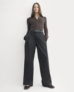 Cozy Rib Button-Up
