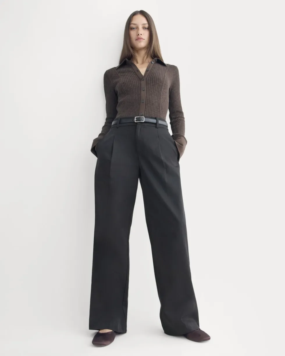 Cozy Rib Button-Up