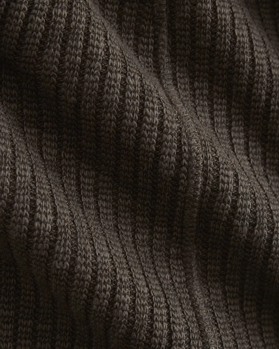 Cozy Rib Button-Up