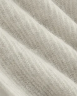 Cropped Cocoon Sweater in Alpaca