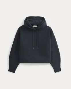 Cropped Luxe Fleece Hoodie