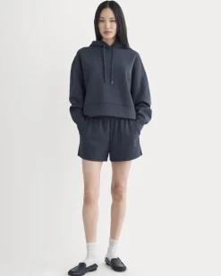 Cropped Luxe Fleece Hoodie