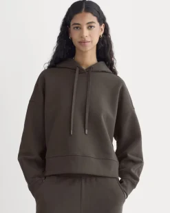 Cropped Luxe Fleece Hoodie