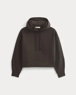Cropped Luxe Fleece Hoodie