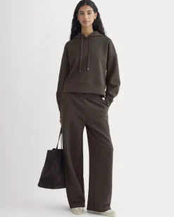 Cropped Luxe Fleece Hoodie