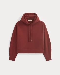 Cropped Luxe Fleece Hoodie