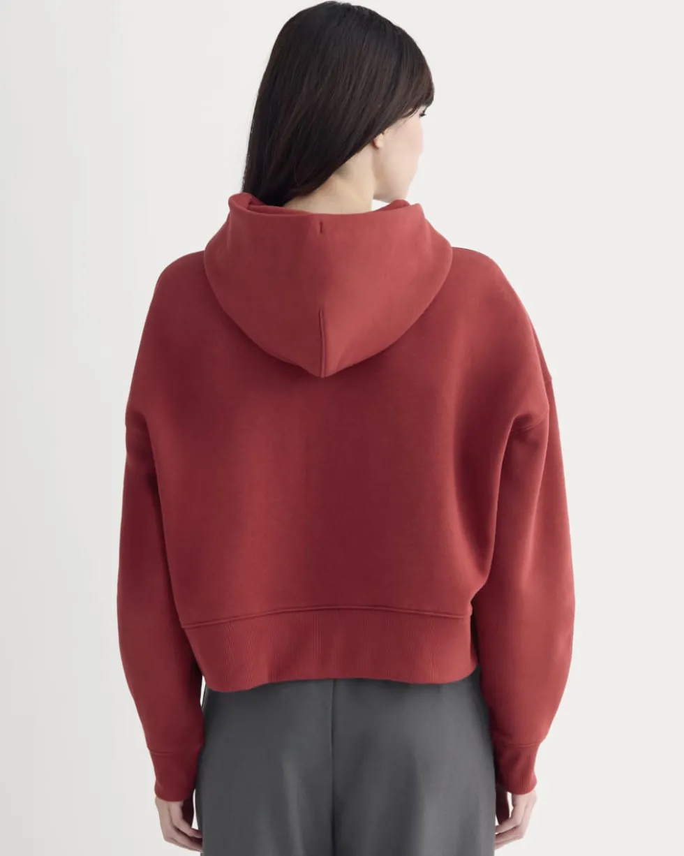 Cropped Luxe Fleece Hoodie