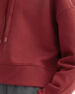 Cropped Luxe Fleece Hoodie