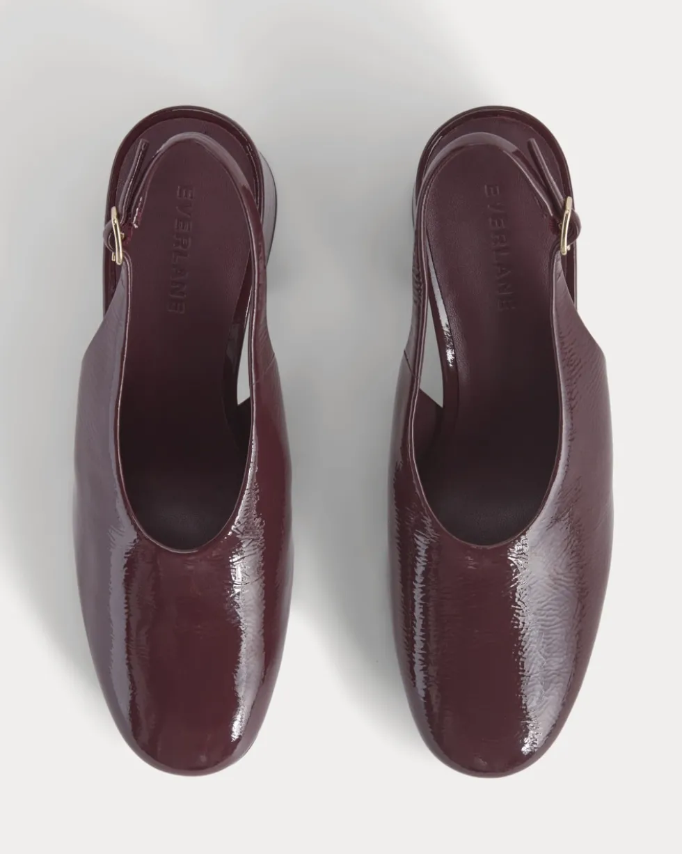 Curved Slingback Heel