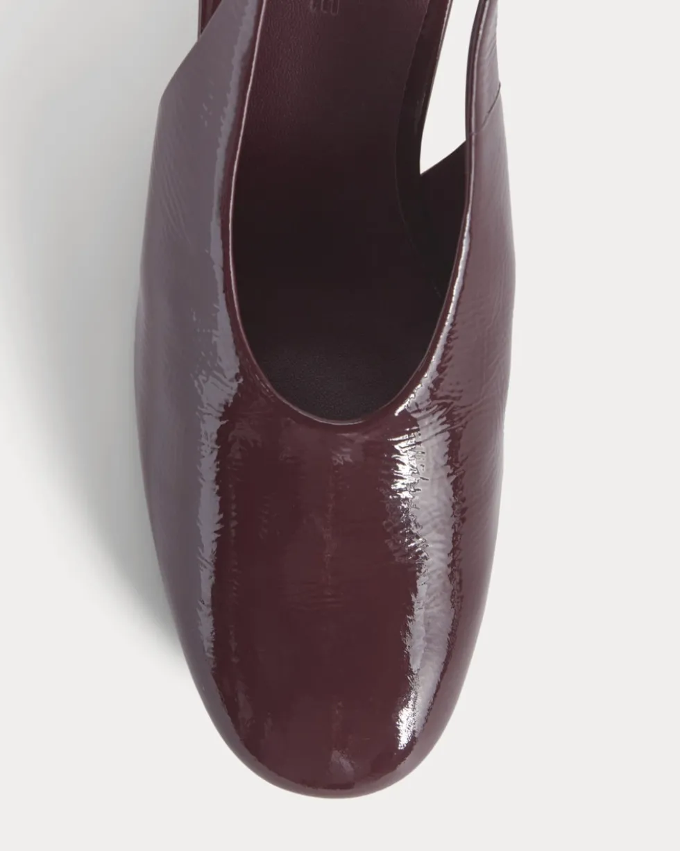 Curved Slingback Heel