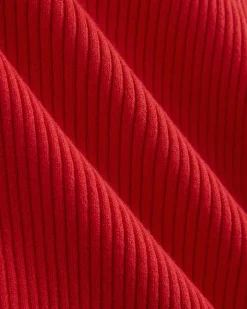 Cutaway Ribbed Midi Dress