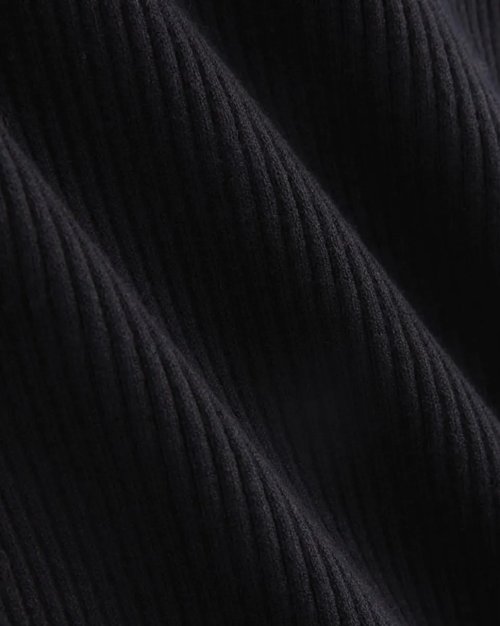 Cutaway Ribbed Midi Dress