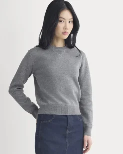 Double Knit Crew in Cotton Merino