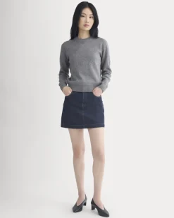 Double Knit Crew in Cotton Merino