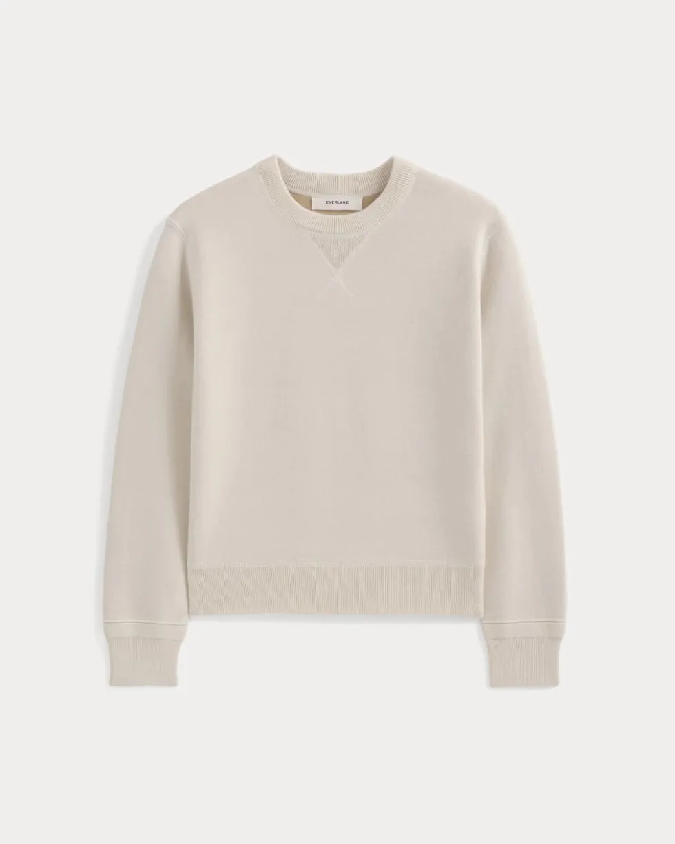 Double Knit Crew in Cotton Merino