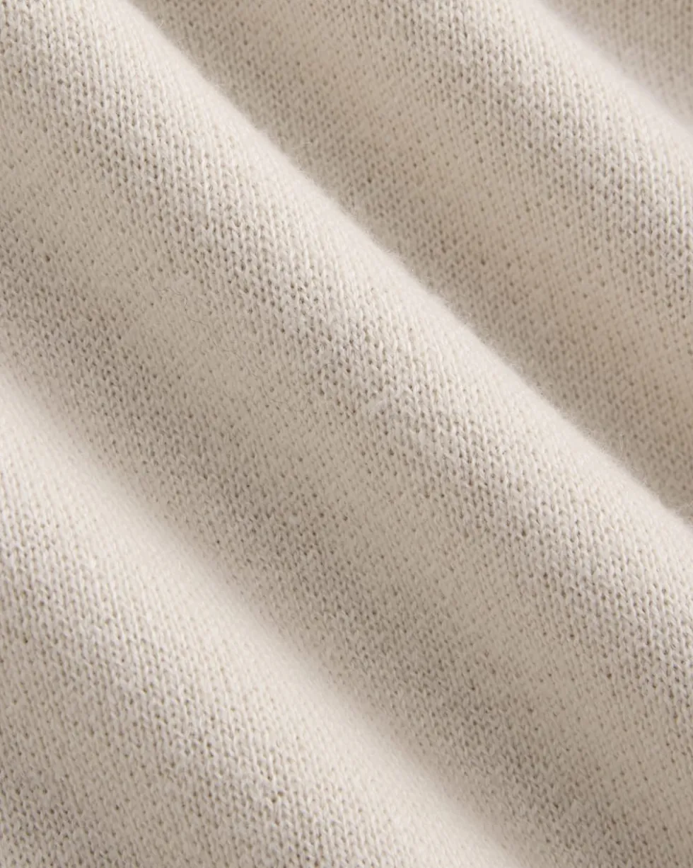 Double Knit Half-Zip in Cotton Merino