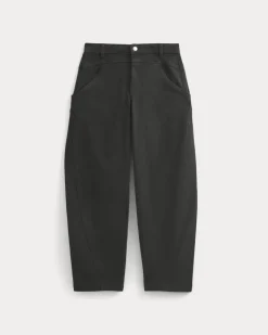 Double-Stitch Barrel Pant