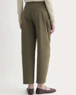 Double-Stitch Barrel Pant