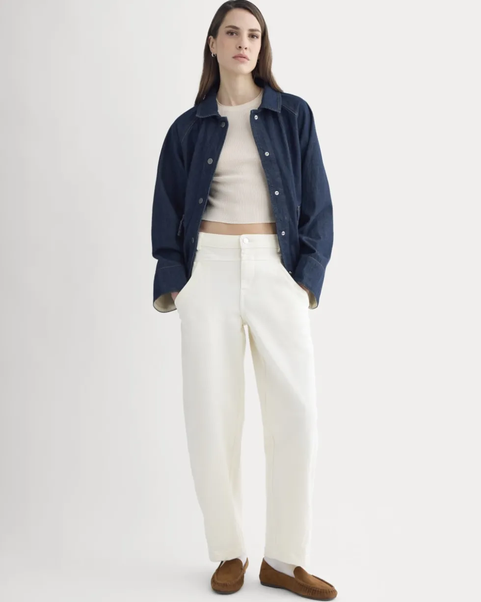 Double-Stitch Barrel Pant
