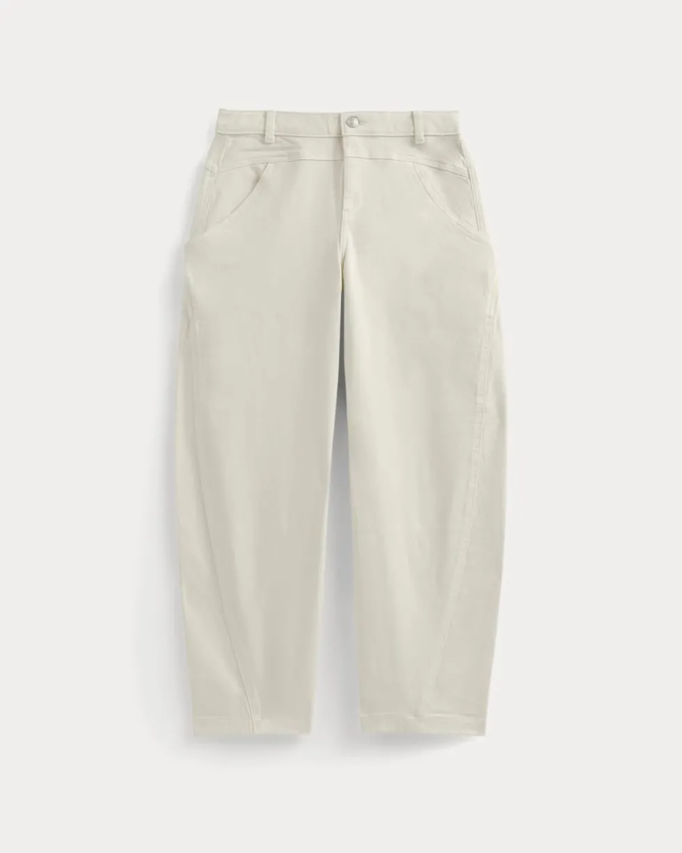 Double-Stitch Barrel Pant