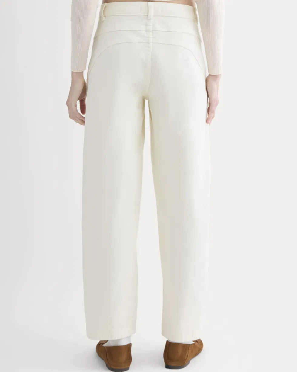Double-Stitch Barrel Pant