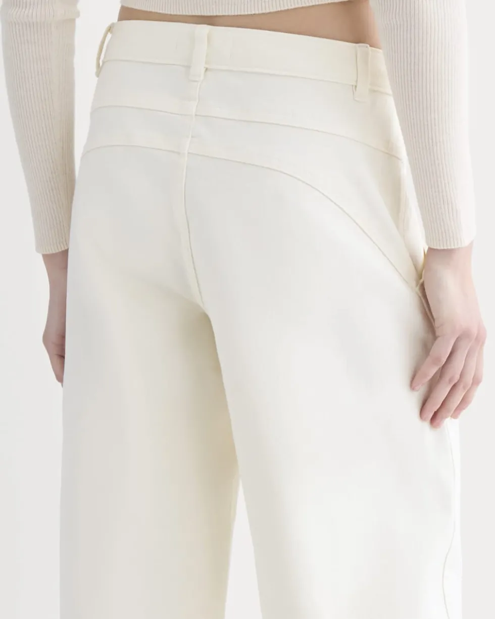 Double-Stitch Barrel Pant