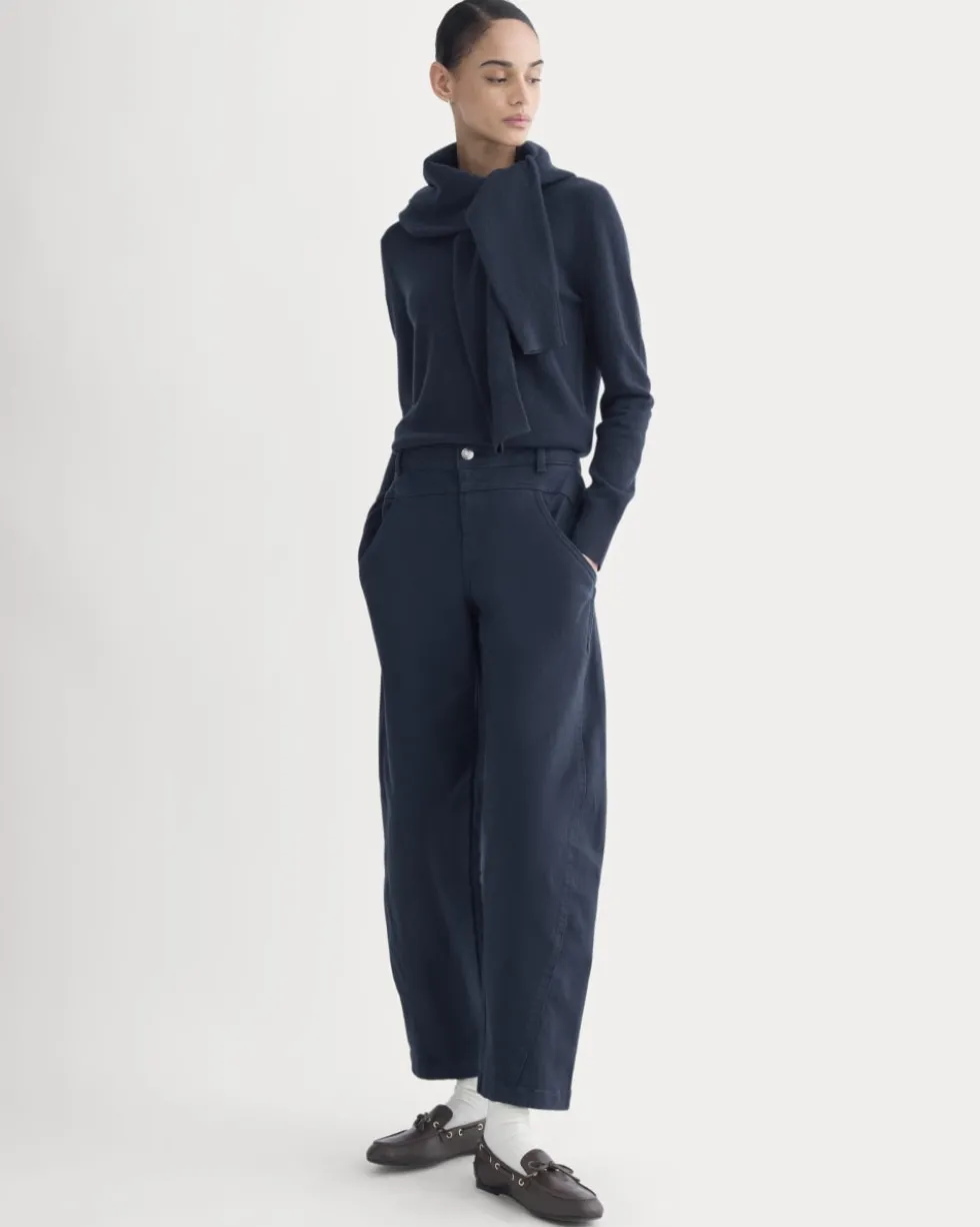 Double-Stitch Barrel Pant