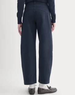 Double-Stitch Barrel Pant