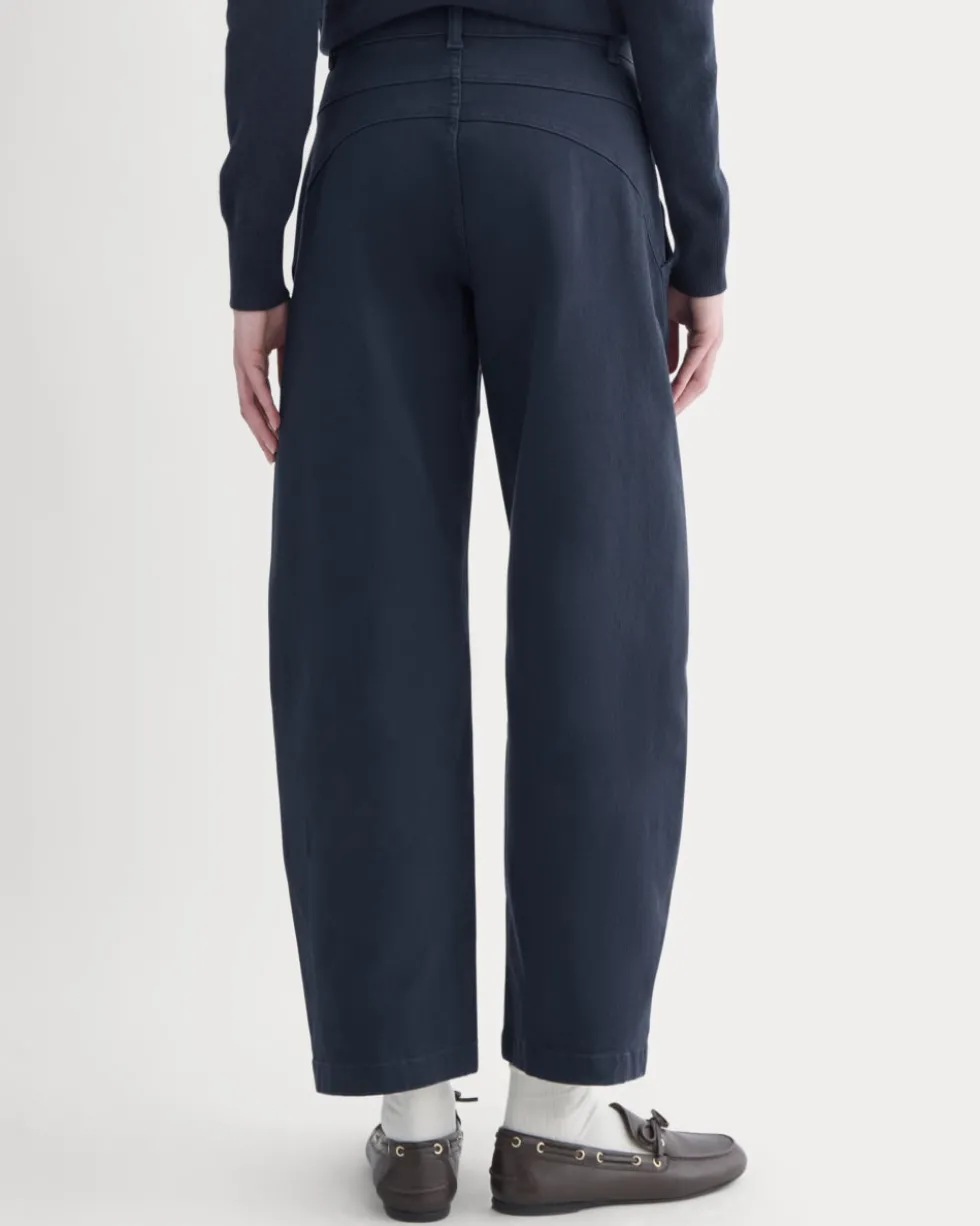 Double-Stitch Barrel Pant