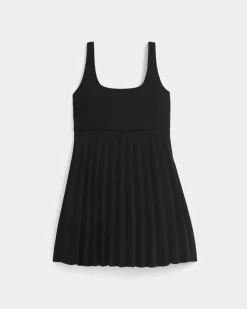 Drapey Crepe Mini Dress