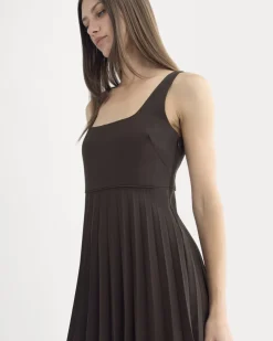 Drapey Crepe Mini Dress