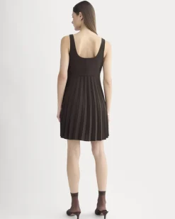 Drapey Crepe Mini Dress