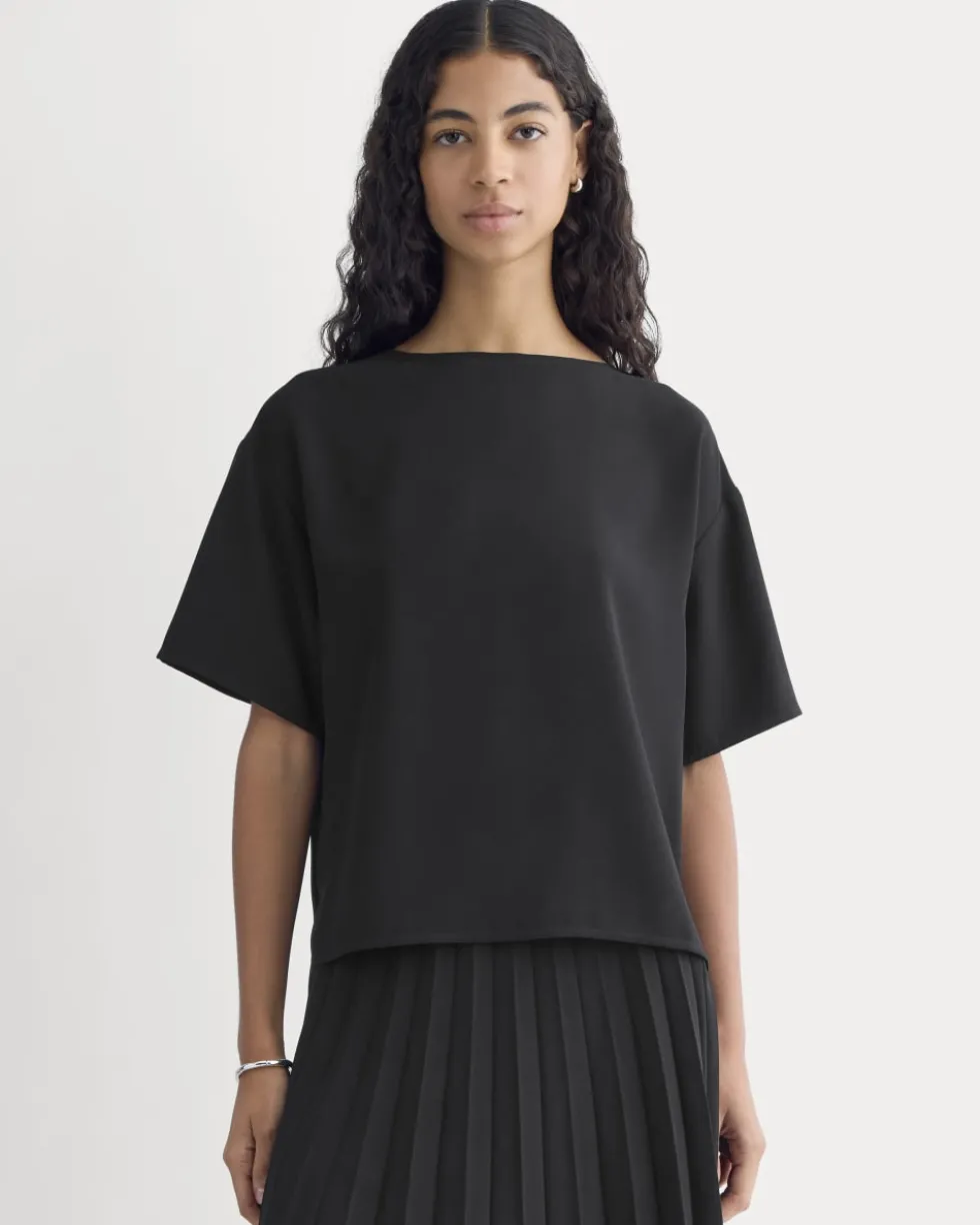 Drapey Crepe Top