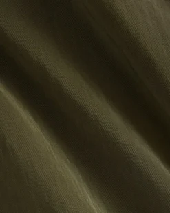 Drapey Twill Trench