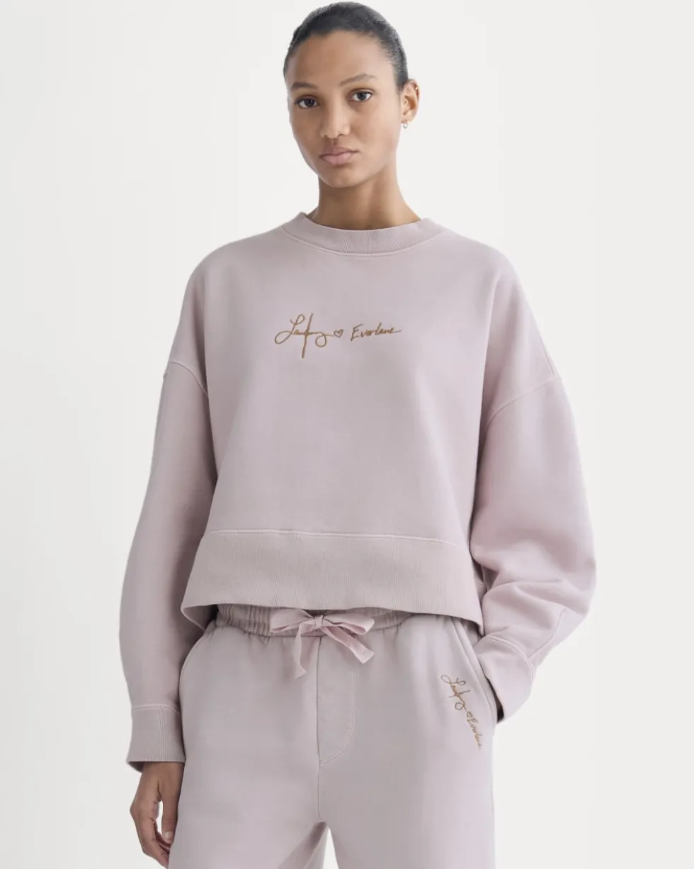 Everlane x The Laufey Foundation Cropped Sweatshirt