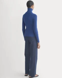 Full-Zip Ribbed Jacket in Everyday Cotton