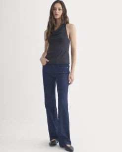Halter Cowlneck Top in Butterknit