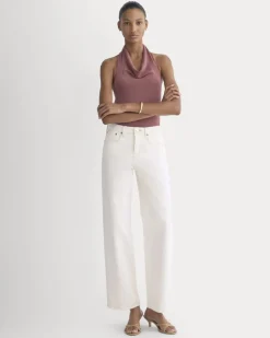 Halter Cowlneck Top in Butterknit